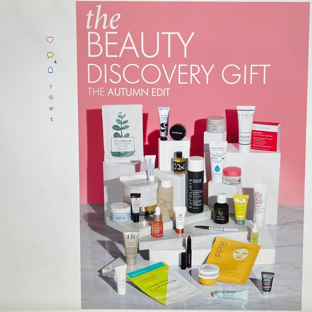 Space NK Beauty Discovery Gift The Autumn Edit 2021 Fall NWT New NIB
